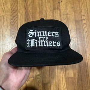 BlackCraft Sinners Are Winners Unisex SnapBack